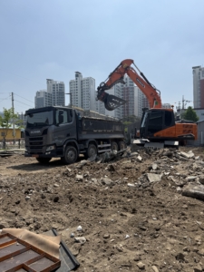 남양주 공장 철거 완파