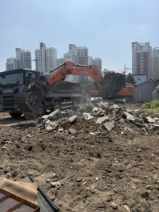 남양주 공장 철거 완파