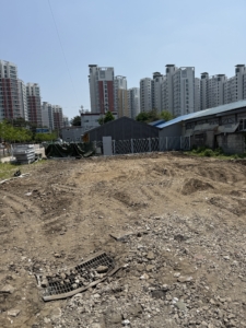 남양주 공장 철거 완파